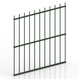 2D wire mesh fences with peach/smi/square shaped posts