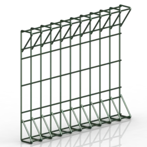 BRC Wire Mesh Fence with square shaped posts