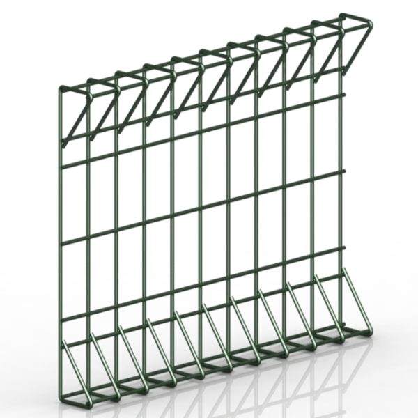 BRC Wire Mesh Fence with square shaped posts