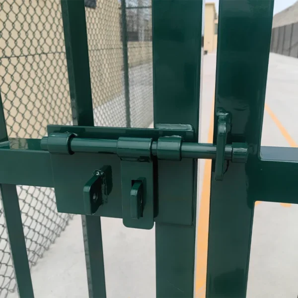 Access Control Gates for pedestrians-Double panel side-hung swing gate - Image 2