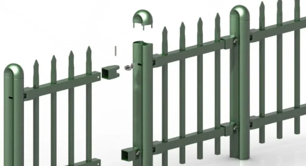 Railings with square/special shaped posts - Image 3