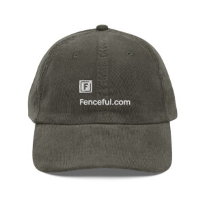 Vintage corduroy cap